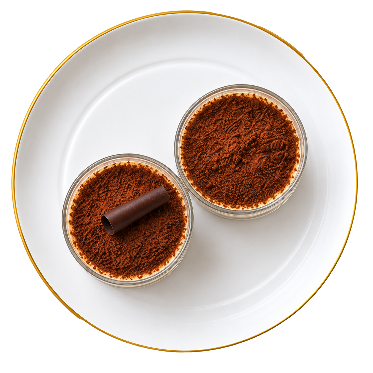 Mini Cup Tiramisu sunumu