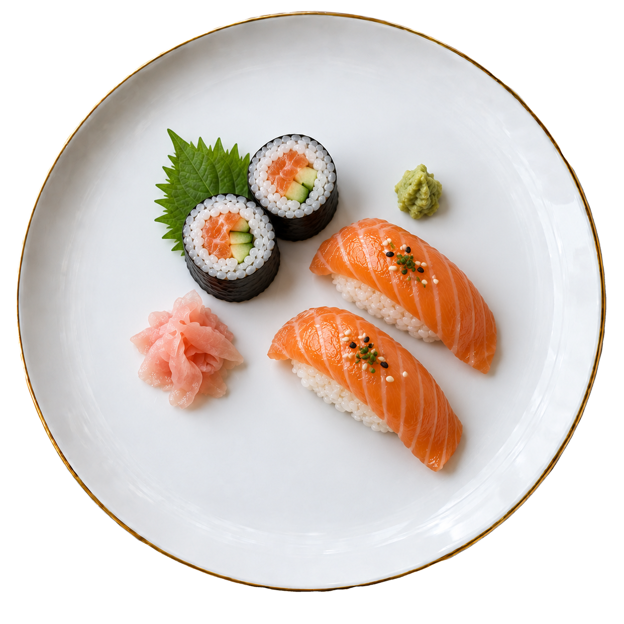 Mini Sushi sunumu